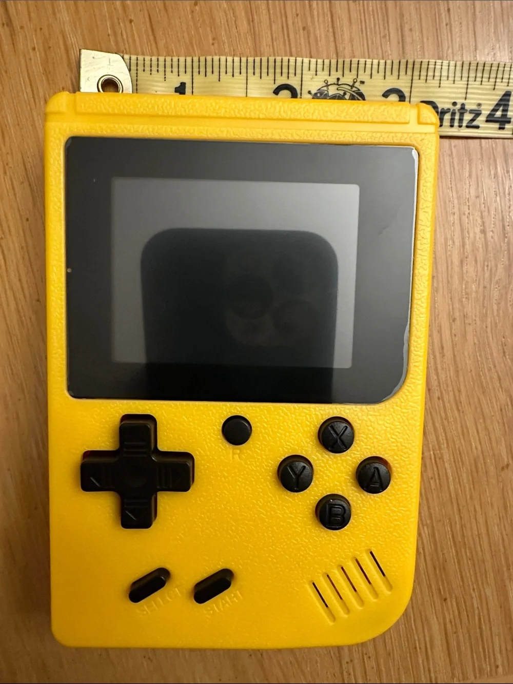 Retro FC Handheld Game Console - Yellow